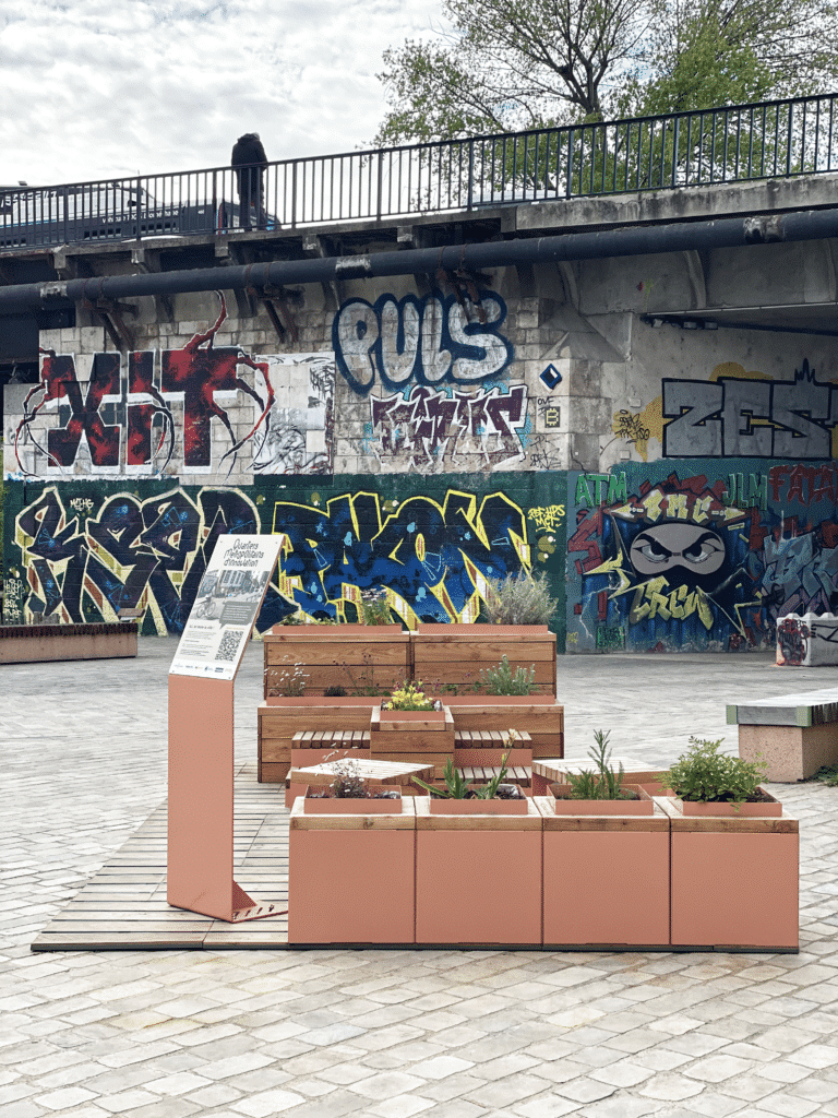 – Expérimentation d’urbanisme transitoire sur les quais du canal Saint-Denis (93) Partenaire de la Ville d’Aubervilliers